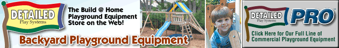 Detailed Play Systems, Residential & Backyard Playground Equipment