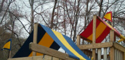 playground vinyl tops and flags