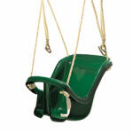high back toddler swing