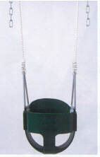 full bucket swing roped