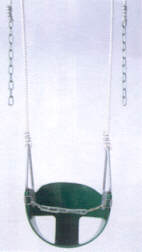 half bucket swing roped
