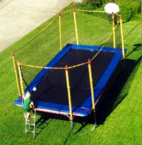 trampoline net star